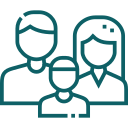 Ícone de uma família