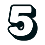 Ícone do número 5
