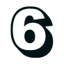 Ícone do número 6